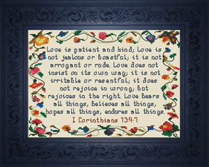 Love Bears Believes Hopes and Endures I Corinthians 13:4-7